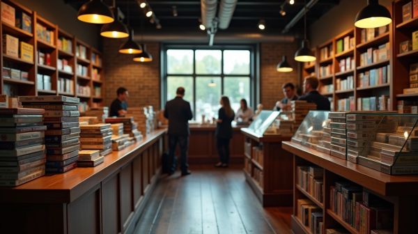 Visiter une boutique de jeux de société pour choisir vos références ludiques